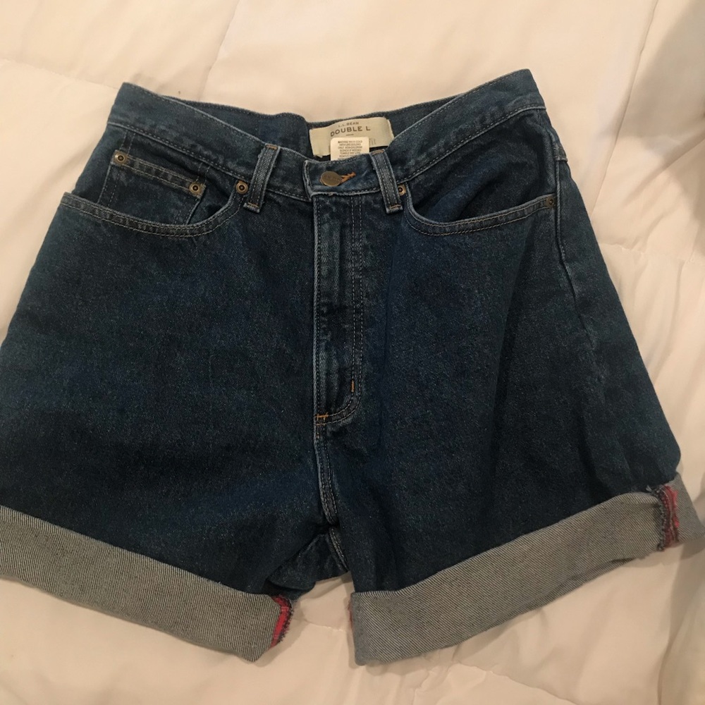L.L. Bean High waisted shorts